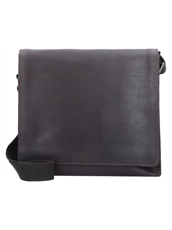 Leonhard Heyden Dakota skuldertaske i læder 31 cm