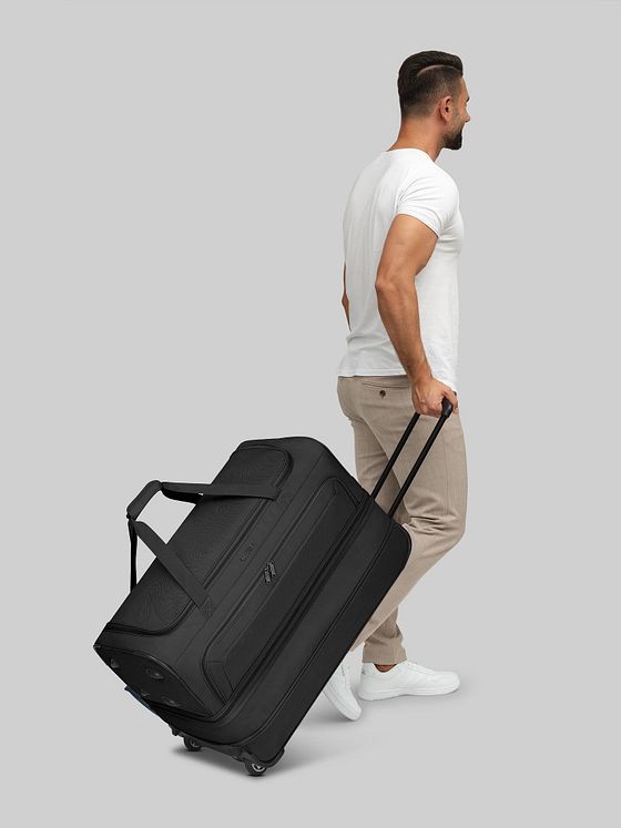 Redolz Duffle Essentials 2-hjulet rejsetaskesæt 2-delt L+L med stretchfold