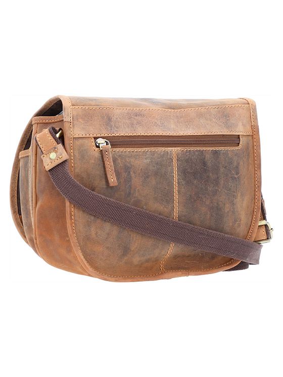 Greenburry Vintage jagttaske skuldertaske læder 30 cm Greenburry Vintage jagttaske skuldertaske læder 30 cm