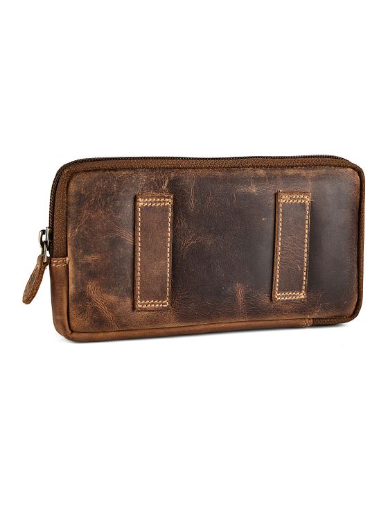 Greenburry Vintage Ledvinka Kůže 19 cm