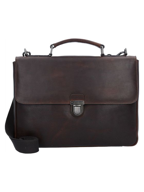 Leonhard Heyden Roma dokumentmappe læder 37 cm rum til bærbar computer Leonhard Heyden Roma dokumentmappe læder 37 cm rum til bærbar computer