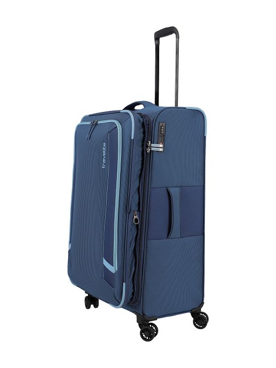 Travelite Corsiica 4 hjul Trolley L 77 cm med strækfold Travelite Corsiica 4 hjul Trolley L 77 cm med strækfold