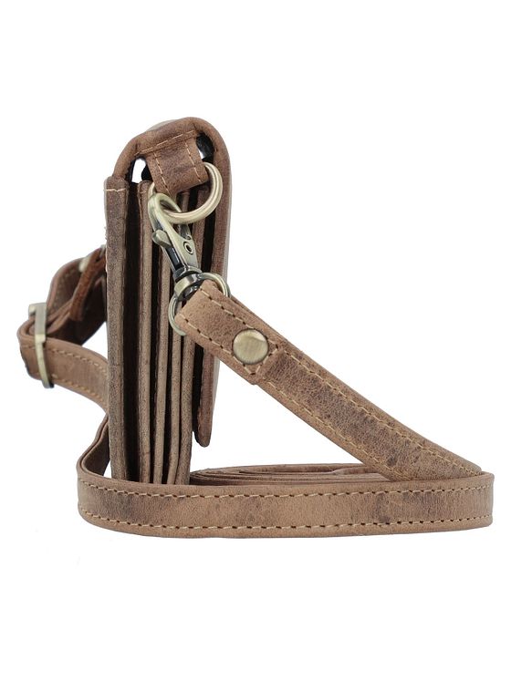 Greenburry Vintage Clutch pung RFID-beskyttelse Læder 20 cm