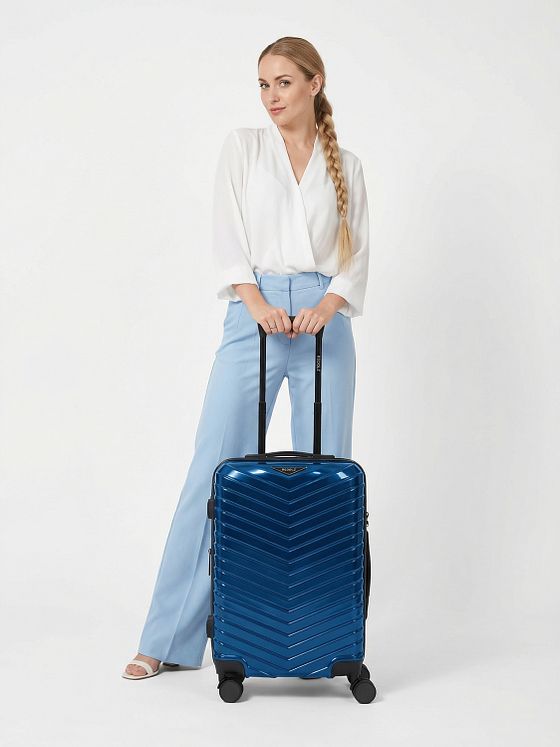 Redolz Essentials 18 4 kolečka Kabinkový kufr 55 cm s roztažitelným záhybem