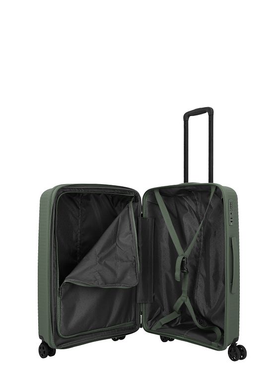 Travelite Air Stripe 4 kolečka Sada kufrů 3-dílný s roztažitelným záhybem