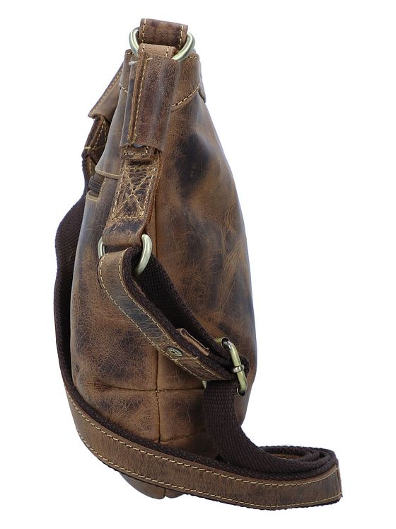 Greenburry Vintage Skuldertaske Læder 27 cm