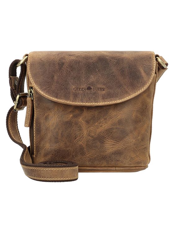 Greenburry Vintage skuldertaske i læder 20 cm Greenburry Vintage skuldertaske i læder 20 cm