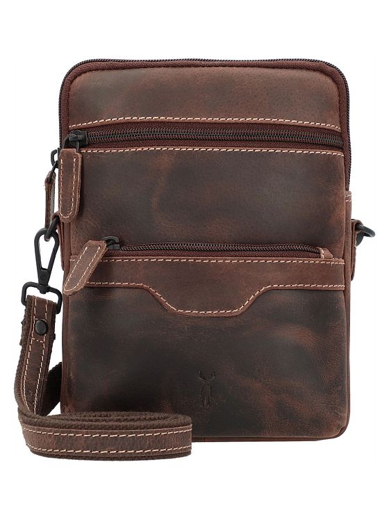 Jack Kinsky Baltimore 11 skuldertaske i læder 16 cm