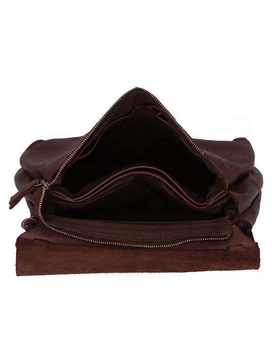 Harold's Submarine skuldertaske i læder 32 cm