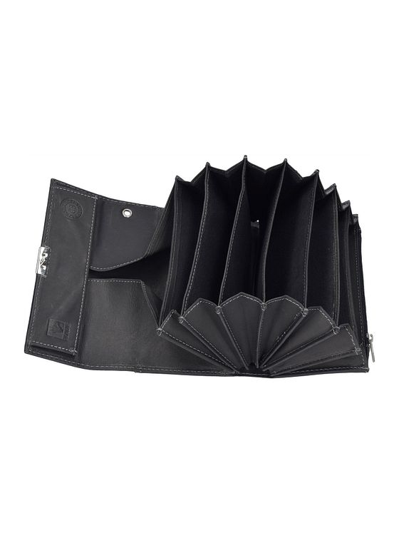 Greenburry Vintage tjenerpung i læder 18 cm