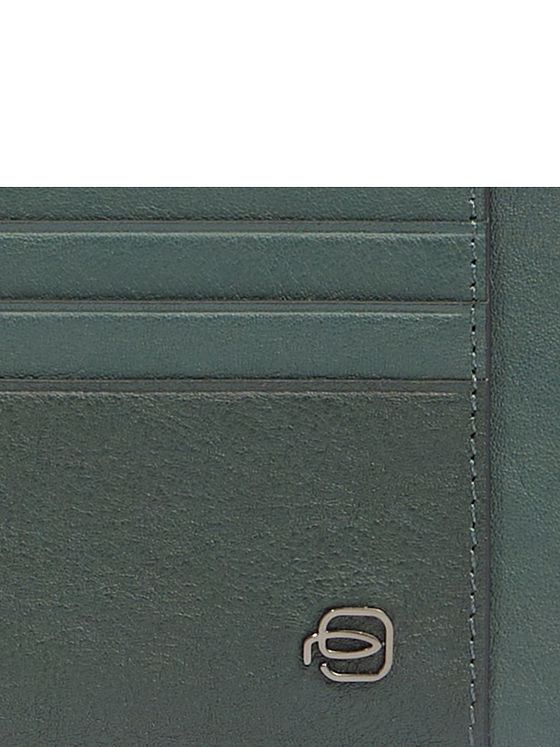 Piquadro Black Square Kreditkortetui Læder 11 cm