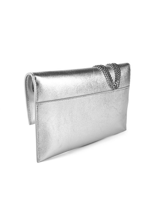 Patrizia Pepe Fly Spojková taška Kůže 27 cm