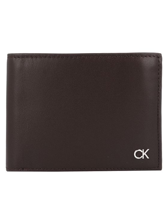 Calvin Klein Metal CK Cartera Bloqueo RFID Piel natural 13 cm Calvin Klein Metal CK Cartera Bloqueo RFID Piel natural 13 cm