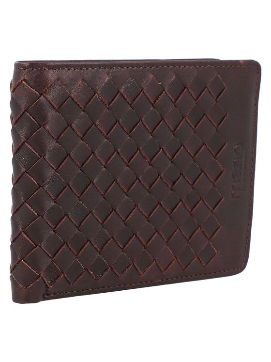 mano Don Luca-pung i læder 13 cm