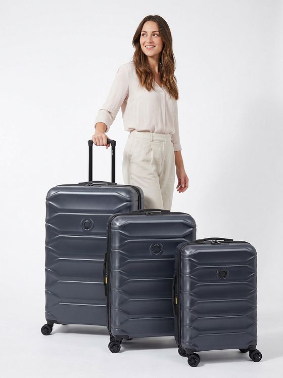 Delsey Paris Meteor 4-hjulig Resväskset 3-delad med expansionsveck Delsey Paris Meteor 4-hjulig Resväskset 3-delad med expansionsveck