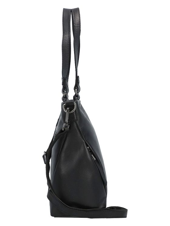 Jack Kinsky Nelson 3 skuldertaske i læder 26 cm