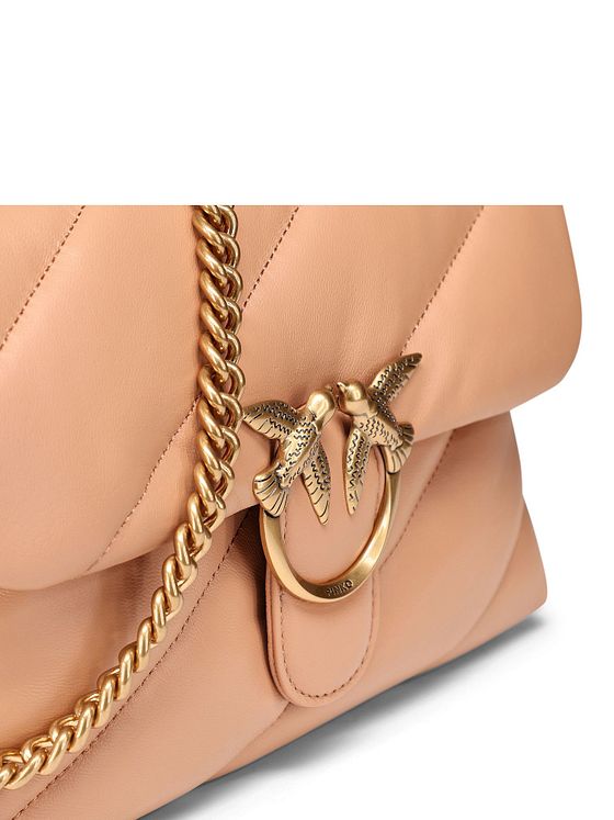 PINKO Love Puff Skuldertaske Læder 30 cm