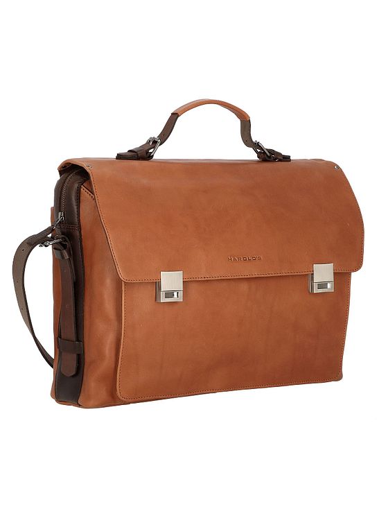 Harold's Ivy dokumentmappe læder 41 cm rum til bærbar computer