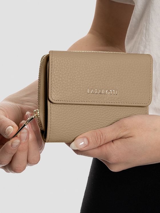 Lazarotti Bologna Leather Pung Læder 12 cm