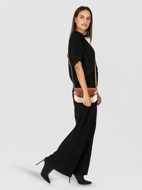 Lauren Ralph Lauren Blaike Taška přes rameno Kůže 18.5 cm