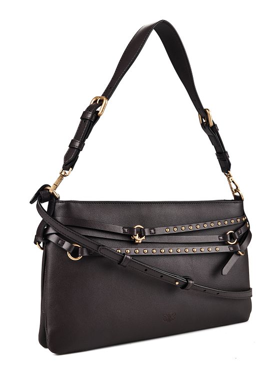 PINKO Belt Bag Classic Olkalaukku Nahka 33 cm PINKO Belt Bag Classic Olkalaukku Nahka 33 cm