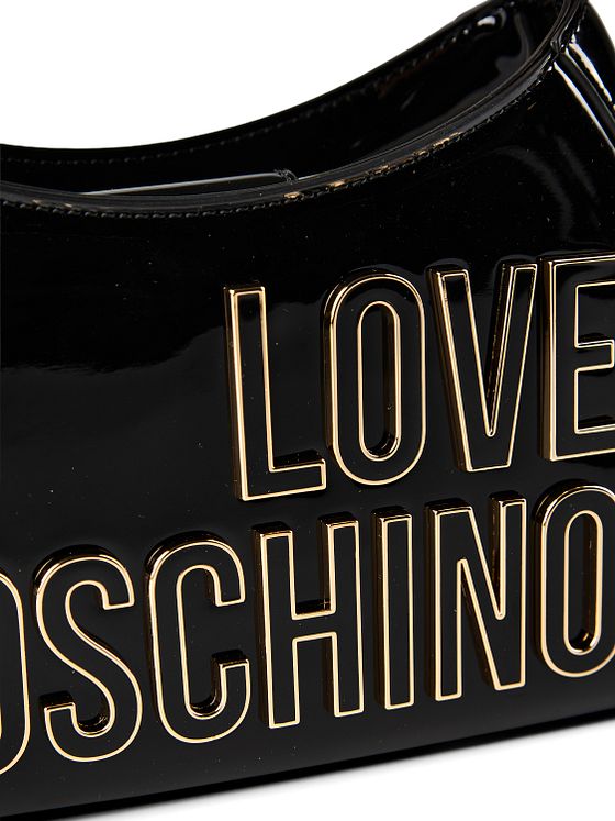 Love Moschino Enameled Logo Kabelka 27 cm