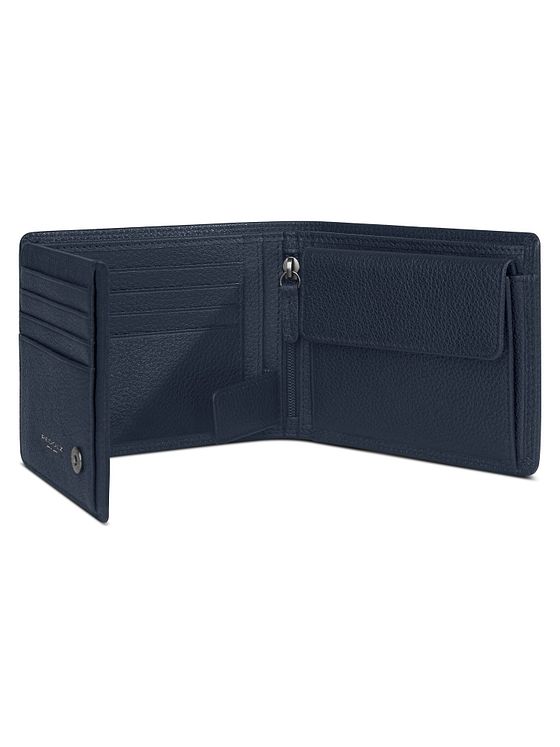 Redolz Leather Essentials QF pung RFID læder 12 cm fold-ud med lynlåsrum
