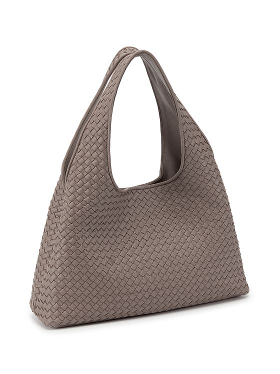 LES VISIONNAIRES Paz Weave Silky Skuldertaske Læder 42 cm