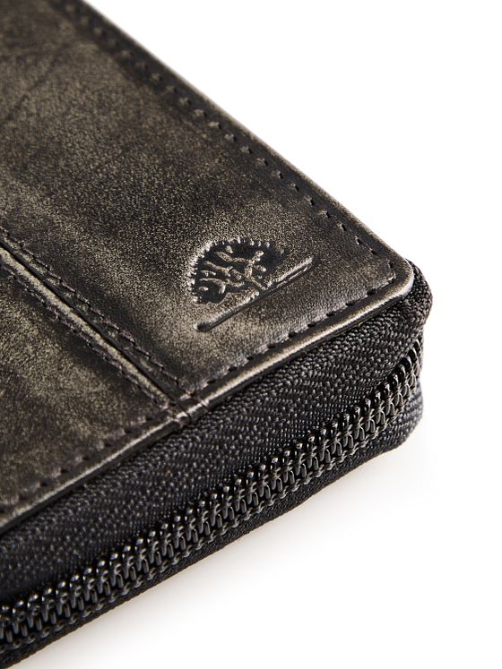 Greenburry Destressed Pung RFID-beskyttelse Læder 10.5 cm