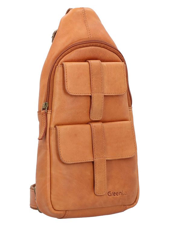 Greenland Nature GreenLand NATURE Skuldertaske Læder 19 cm