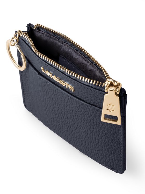 Lazarotti Bologna lædernøgleholder Kortholder i læder 11,5 cm med rum til luftmærker