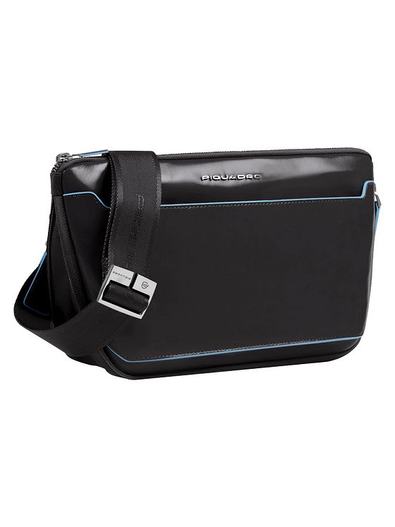 Piquadro Blue Square Skuldertaske Læder 30 cm Piquadro Blue Square Skuldertaske Læder 30 cm