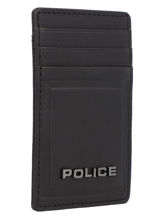 Police PT16-08536 Kreditkortholder i læder 7 cm med pengeclips Police PT16-08536 Kreditkortholder i læder 7 cm med pengeclips