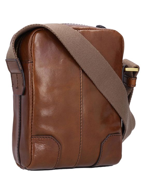 The Bridge Vespucci-skuldertaske i læder 16 cm