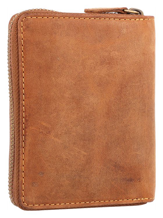 Greenburry Vintage pung med stjernetegn i læder 10 cm Greenburry Vintage pung med stjernetegn i læder 10 cm