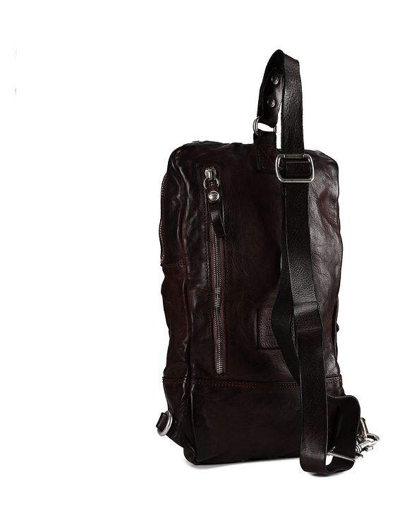 Campomaggi Avocado Sling Tasker i læder 36 cm