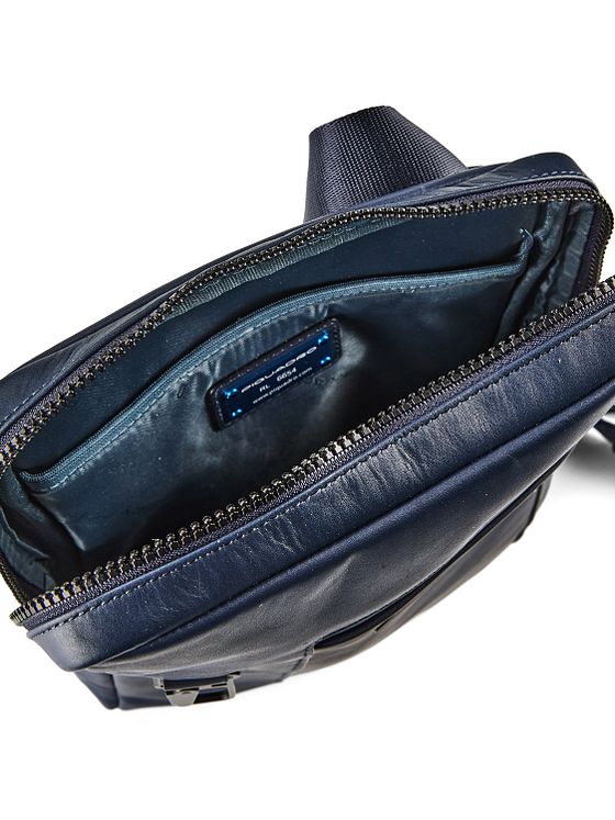 Piquadro Skuldertaske Læder 27 cm