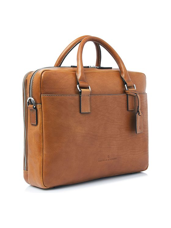 Castelijn & Beerens Rick Dokumenttaske RFID-beskyttelse Læder 40 cm Laptoprum