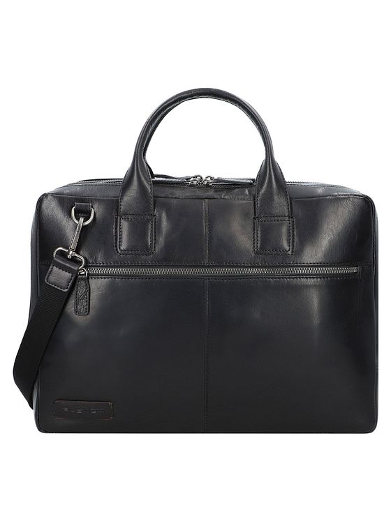 Plevier Rock Flint Dokumenttaske RFID-beskyttelse Læder 41 cm Laptoprum