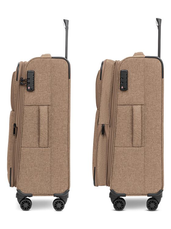 Redolz Essentials 12 MEDIUM 4-hjulet trolley 67 cm med ekspansionsfold Redolz Essentials 12 MEDIUM 4-hjulet trolley 67 cm med ekspansionsfold