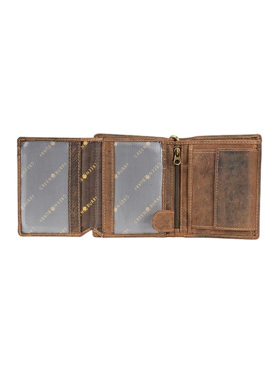 Greenburry Vintage cykelpung i læder 10 cm