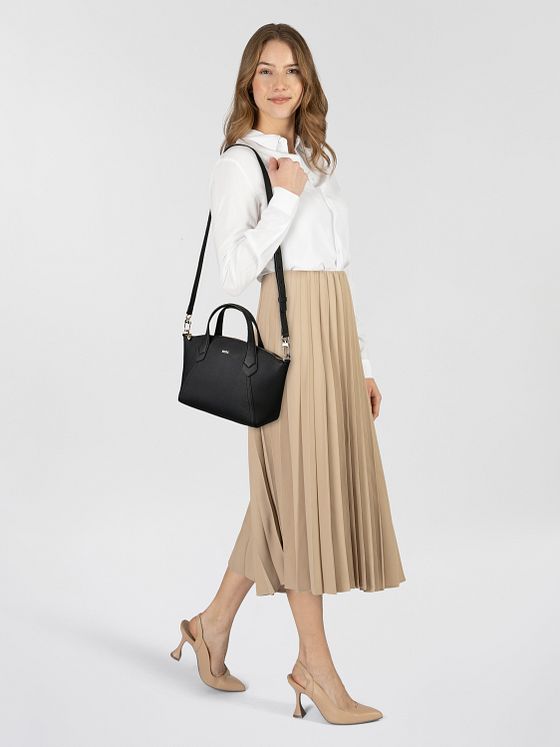 Boss Lenah Kabelka S Kůže 24 cm