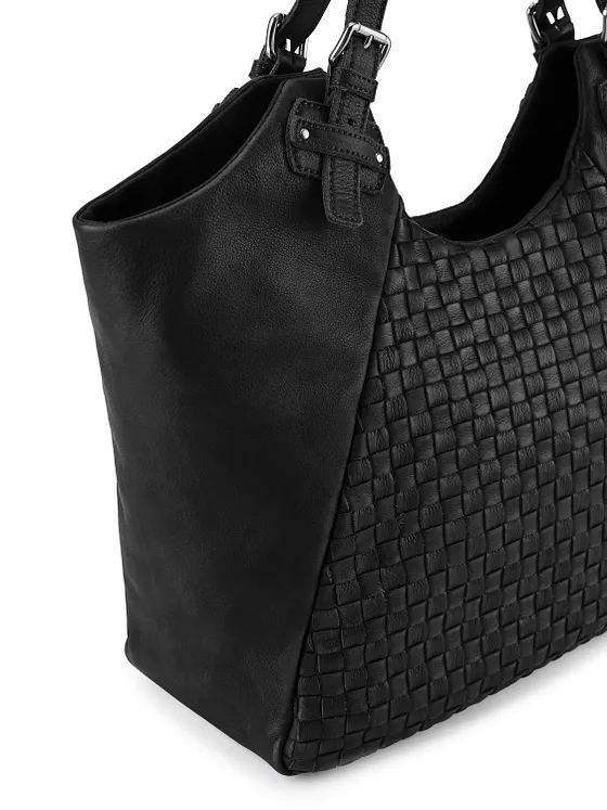 FredsBruder Calm Weave Shopper taske Læder 45 cm FredsBruder Calm Weave Shopper taske Læder 45 cm