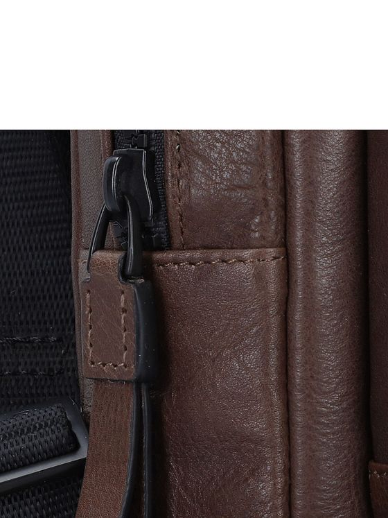 Piquadro Harper skuldertaske i læder 18 cm