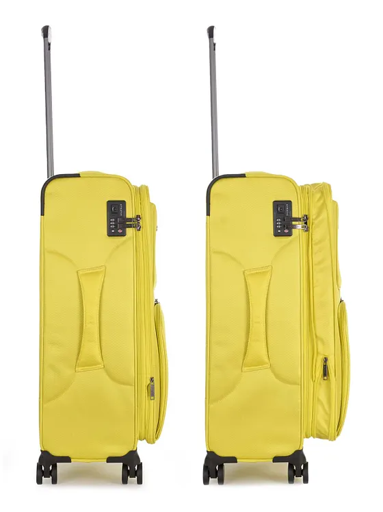 Stratic Bendigo Light Style 4-pyöräinen vetolaukku M 72 cm Laajennettava Stratic Bendigo Light Style 4-pyöräinen vetolaukku M 72 cm Laajennettava