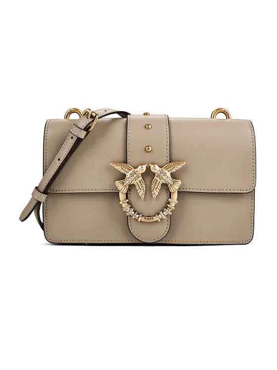 PINKO Love One Crossbody-laukku Nahka 21 cm