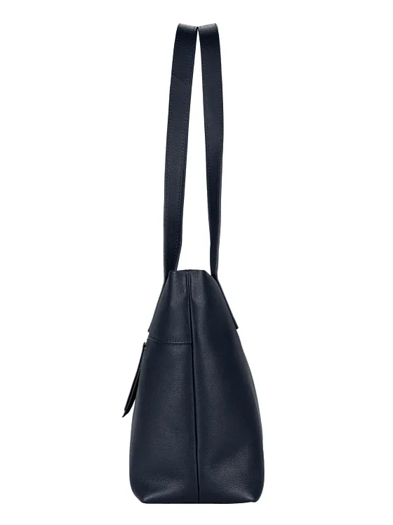 Jost Lysa Skuldertaske Læder 36 cm