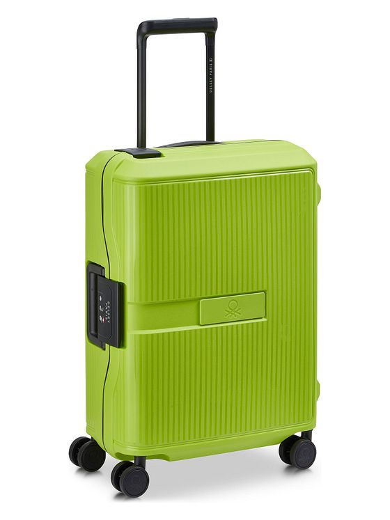 Delsey Paris x United Colors of Benetton Color Block Hardside 4-hjuls kabinevogn 55 cm