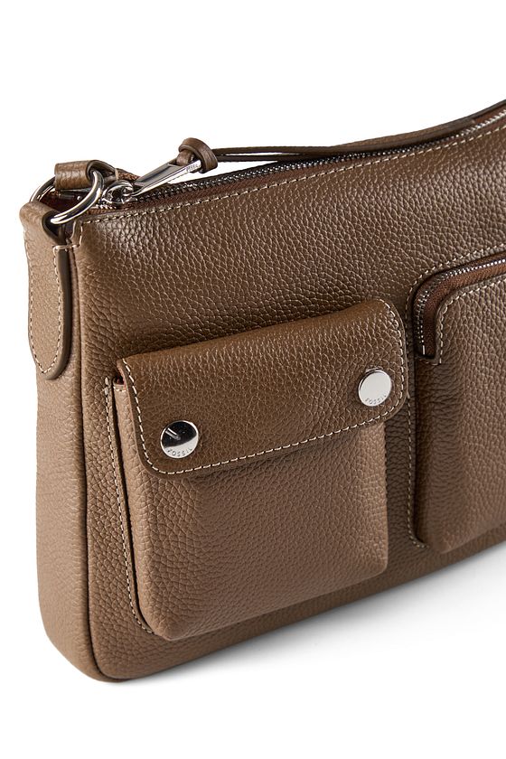 Fossil Maysen Skuldertaske Læder 28 cm