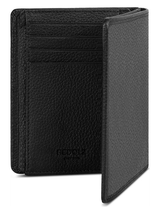 Redolz Leather Essentials HF-pung RFID-læder 9,5 cm, der kan foldes ud Redolz Leather Essentials HF-pung RFID-læder 9,5 cm, der kan foldes ud